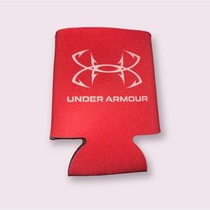 Red Under Armour Koozie
